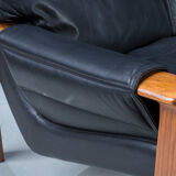 Mid-Century Leather Tessa T21 Living Room Sets 1970s, Set of 3