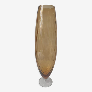 Vase vintage italien en verre