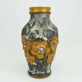 Mid century vase carstens model 7161-30 flower relief decor