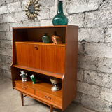 Secretary, 1960 Scandinavian high teak row
