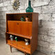 Secretary, 1960 Scandinavian high teak row