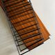 Scandinavian teak wall shelf bookcase ED. Tomado, Holland 1950