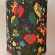 Wireless table lamp made of 1960s West German pottery ceramic.