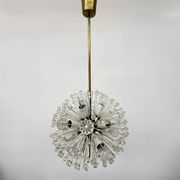 Snowball hanging Lamp by Emil Stejnar for Rupert Nikoll, 1950s