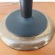 Arlus lamp in black metal, brass and glass circa 1950
