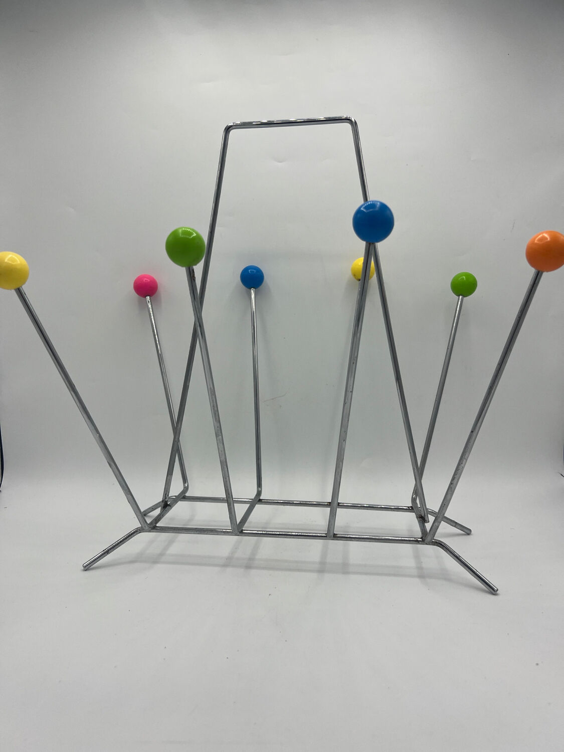 Vintage Sputnik magazine holder