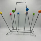 Vintage Sputnik magazine holder