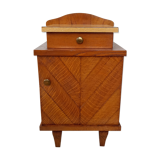 1950 oak bedside table