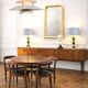 Pair of palm lamps in gilded brass – Maison Boulanger, circa 1980
