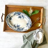 Plat faïence anglaise