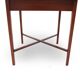 Square wooden table, 1940s.