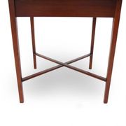 Square wooden table, 1940s.