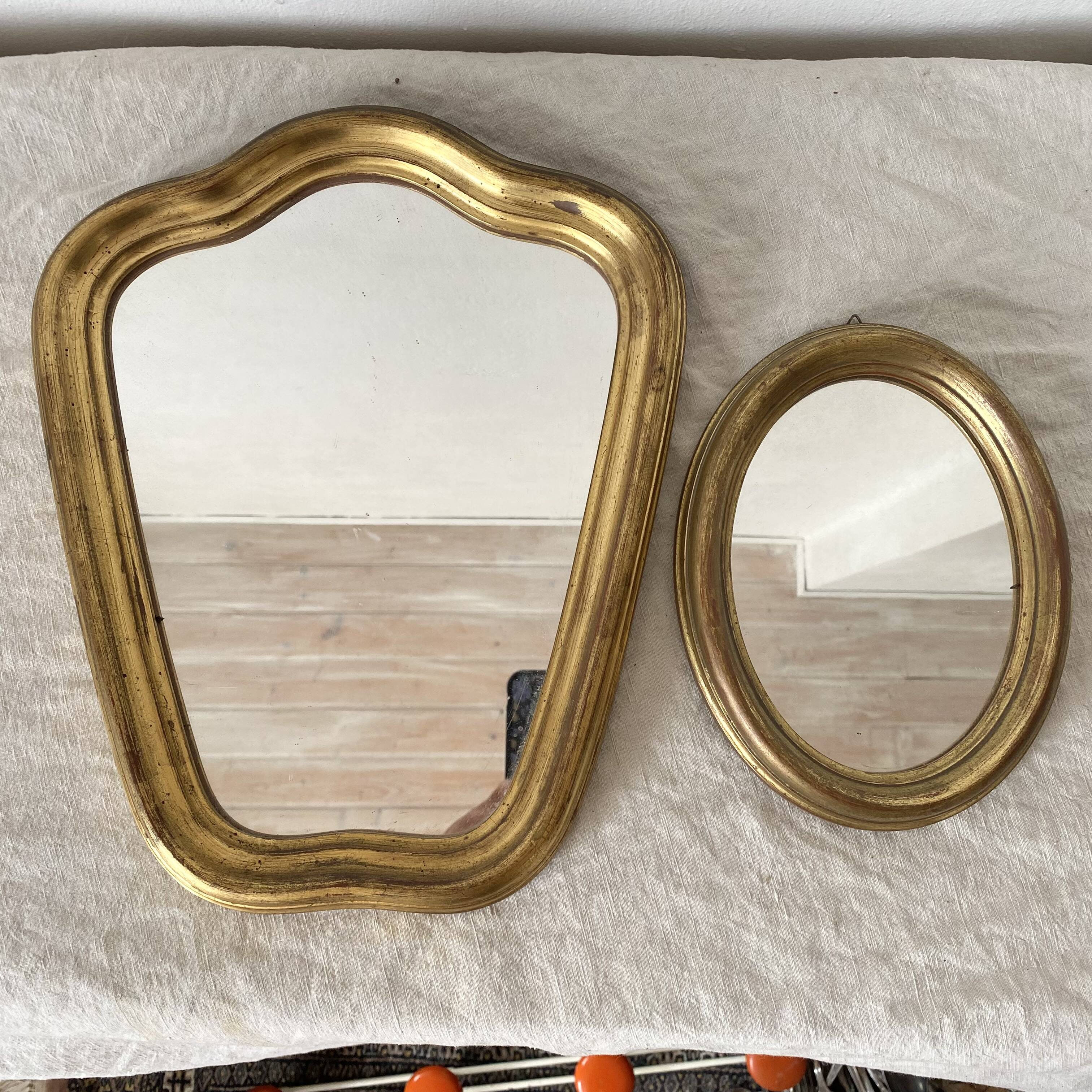 Miroirs anciens dorés