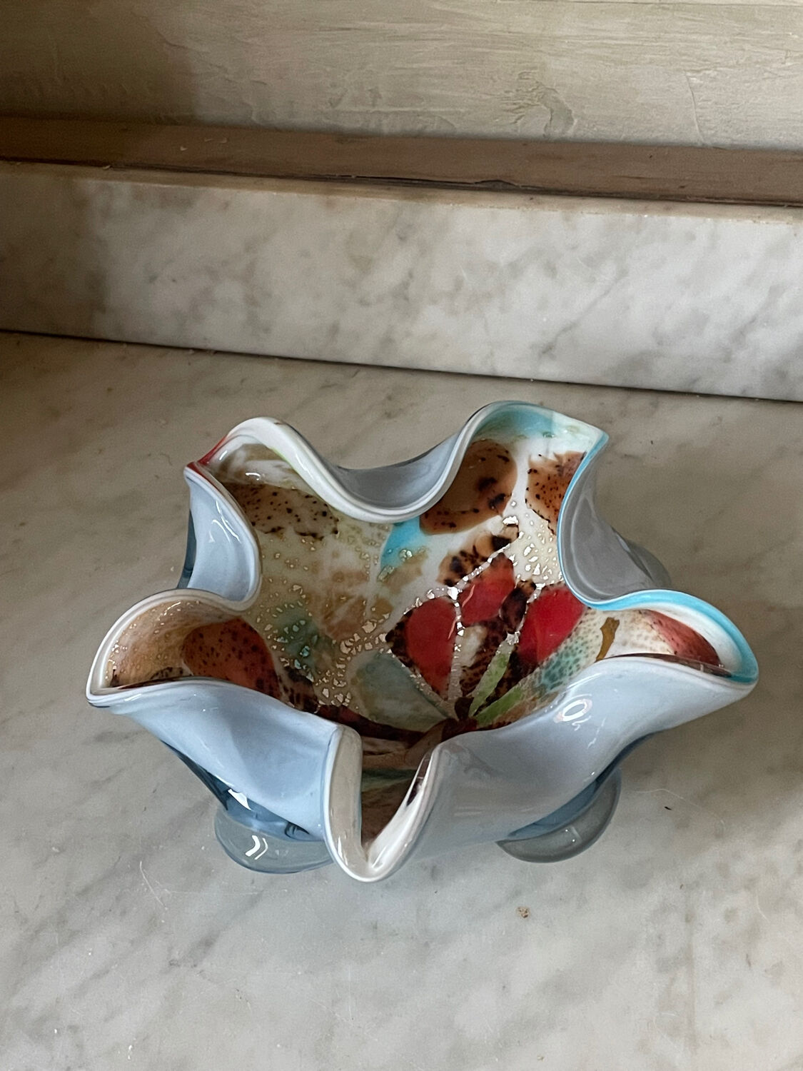 Cendrier vide-poche « Tutti Frutti » de Dino Martens en verre de M