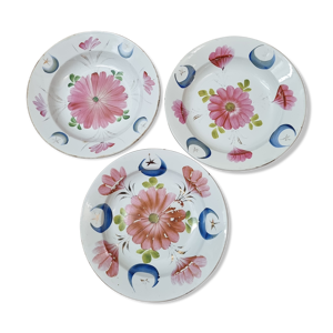 Assiettes à soupe faïence St