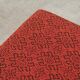 Ton bystrice stool (thonet) wood and orange patterned fabric 1960