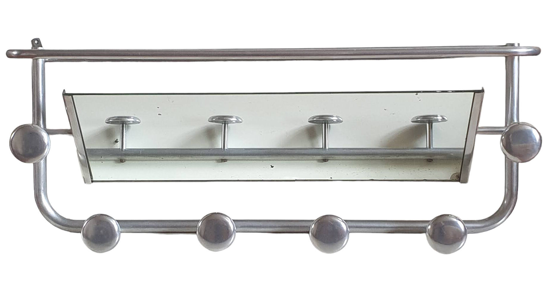 Vintage wall coat rack