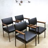 Vintage Tijsseling dining chairs Gijs van der Sluis