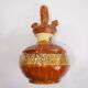 Glazed terracotta jug/Gargoyle/vintage