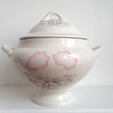 Large porcelain soup tureen Orchies Moulin des Loups Saint-Amand - 2.5 liter vegetable dish