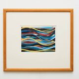 Sol LeWitt 'Brushstrokes: Horizontal & Vertical' Photolithograph 1996