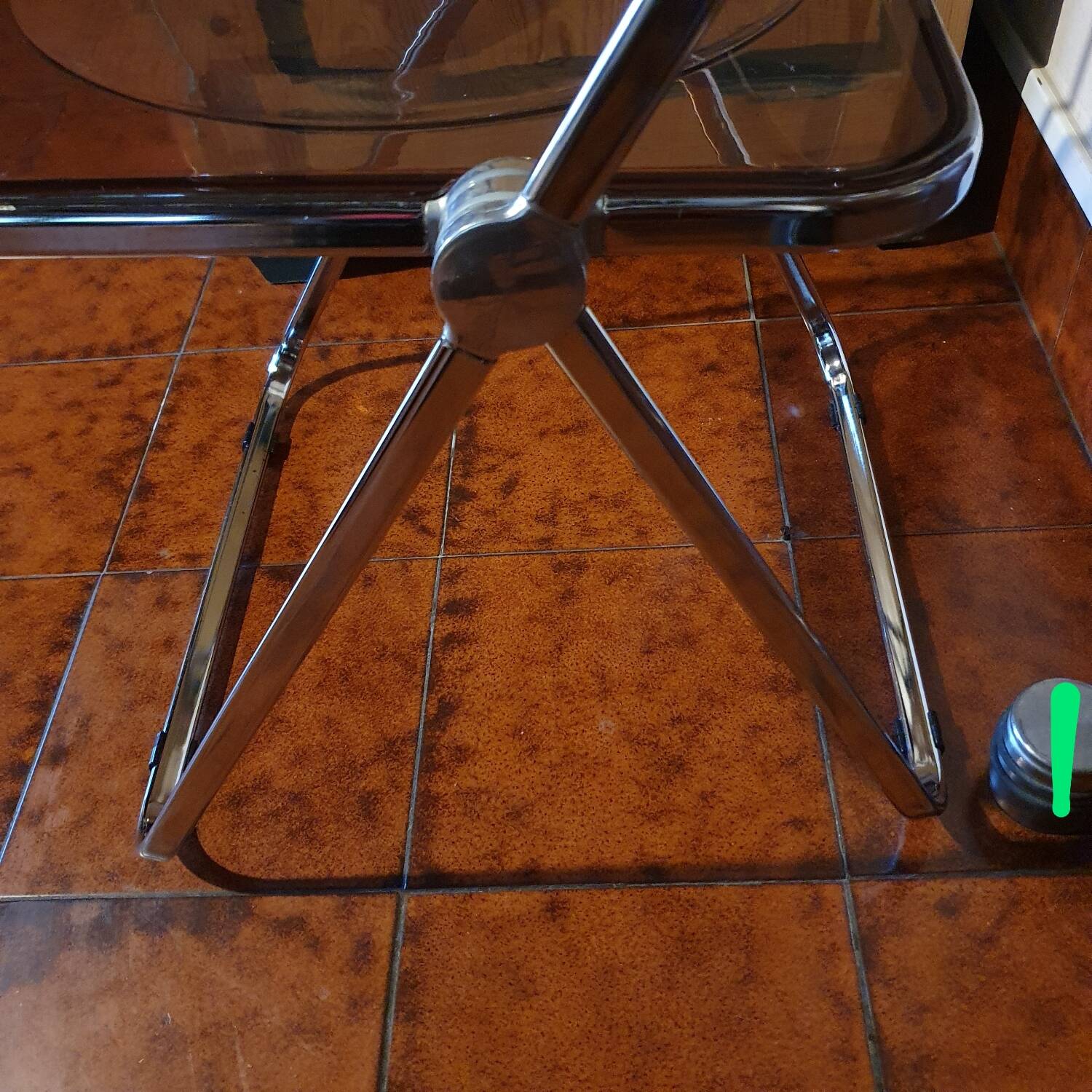 2 Folding chairs by Giancarlo Piretti for Castelli, Italy