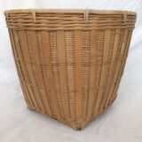 Old rattan basket