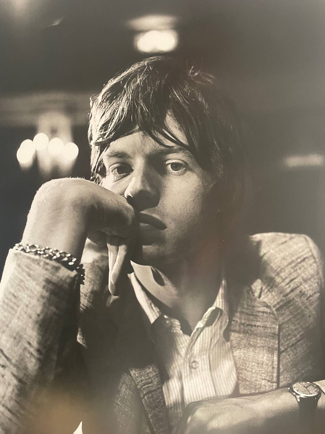 Nico van der Stam after (1925-2000), Mick Jager, 1964, copyright Nico van der Stam/MAI, printed in Holland, reproduction prohibited/PS 995