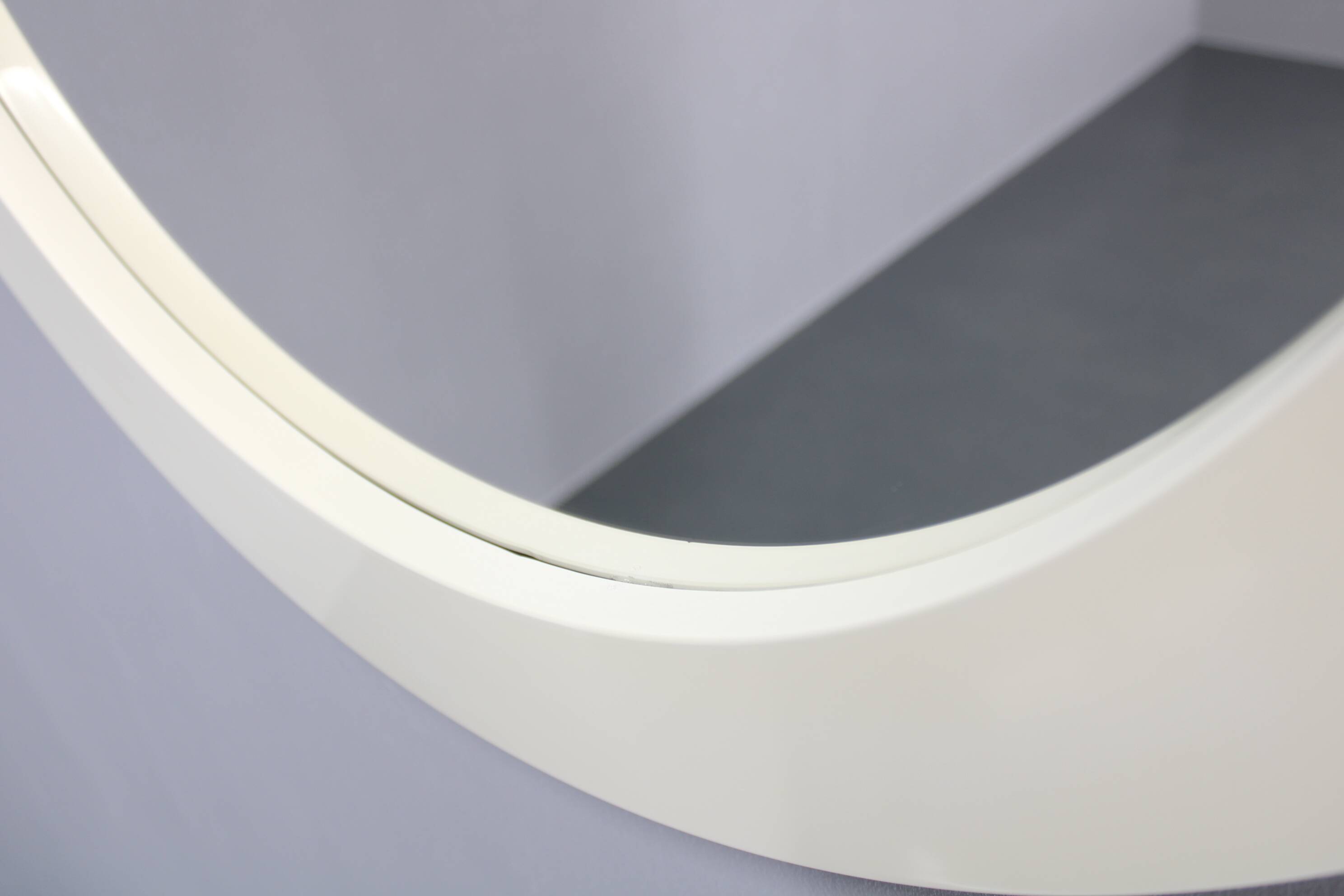 Miroir rond italien des années 1970