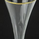Vintage crystal flutes