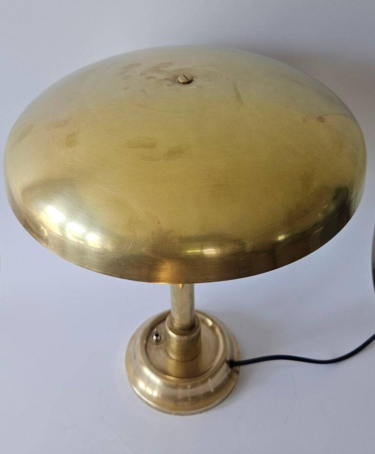 Large Bauhaus Functionalism Art Deco Table Lamp, Franta Anyz, 1930s