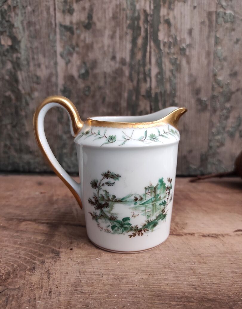 Vintage French coffee set, Limoges, Georges Boyer