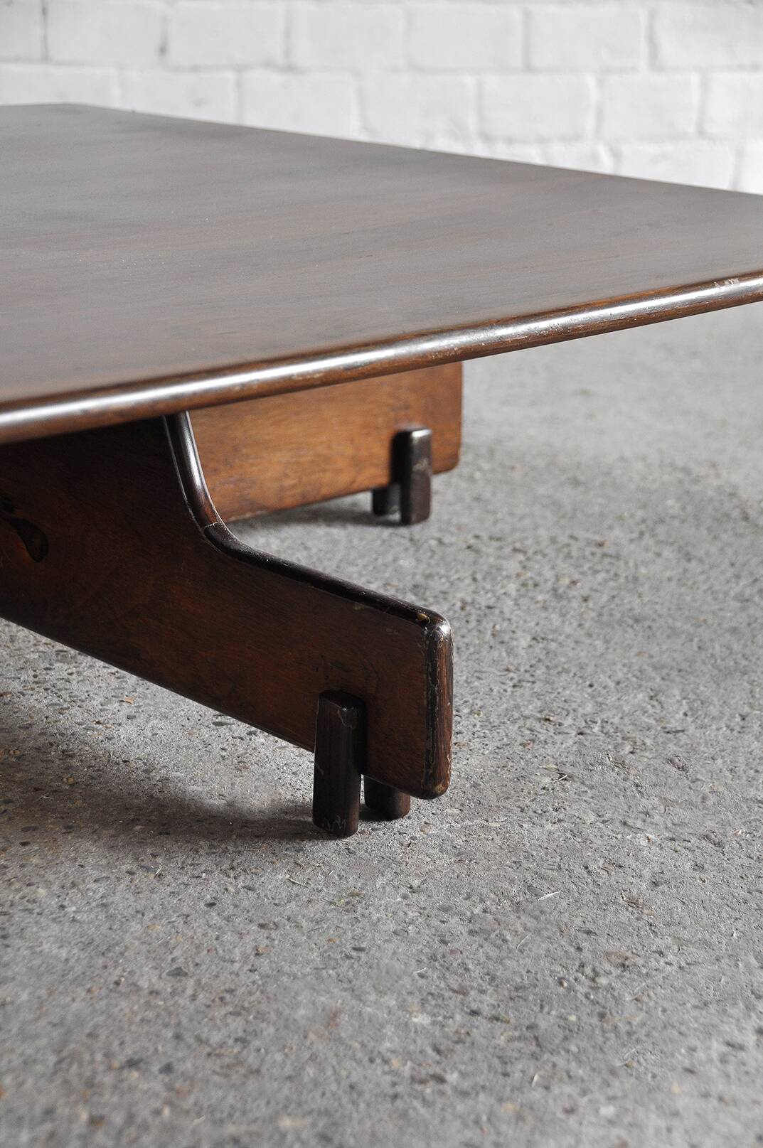 Mid-century brazilian rosewood coffee table