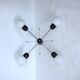 Modern pendant lamp from the 1970s.