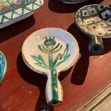 Set of two Robert Picault ceramic pans