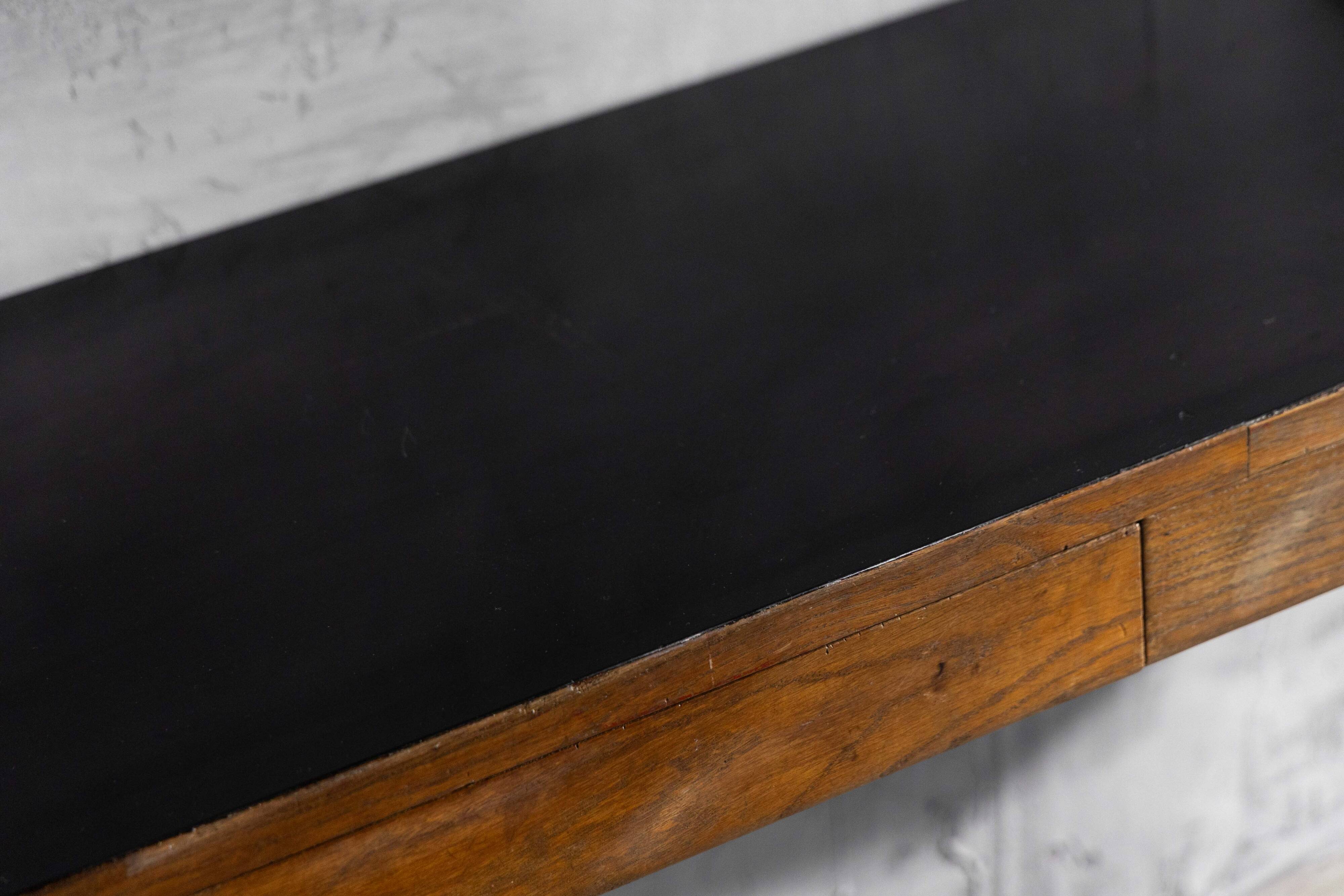 Modernist wall-mounted console, France, 1960s