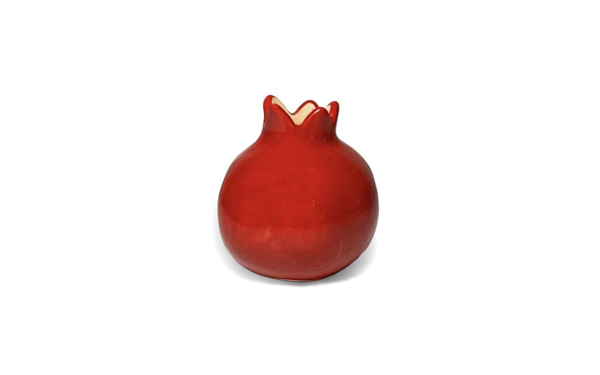 Mini vase en céramique rouge d'Iznik Noël