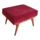 Pouf pieds compas