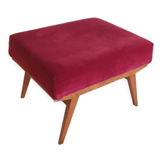 Pouf pieds compas