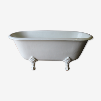 Old cast iron bathtub