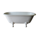 Old cast iron bathtub