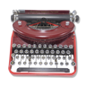 Remington Rand Red Typewriter