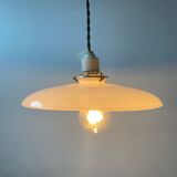 Old vintage opaline pendant lamp