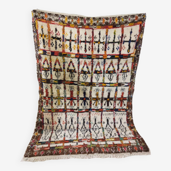 Handmade moroccan berber rug 230 x 167 cm