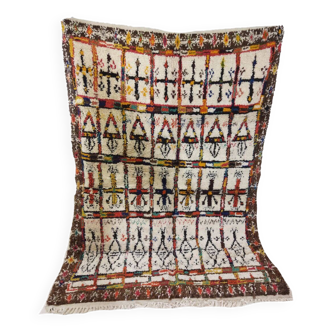 Tapis berbère marocain artisanal fait main 230 x 167 cm