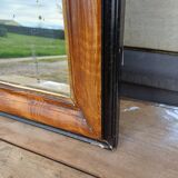 Wood Mirror and Stuk Brown and Black