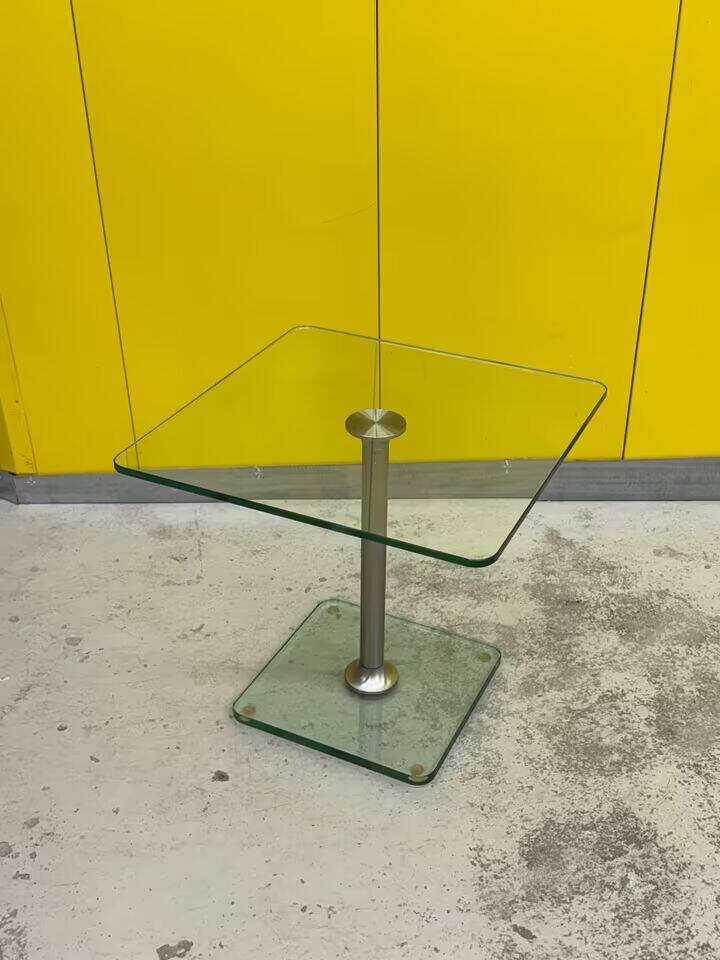 Draenert allegro 1011 glass side tables – set of 2  (price is for one )