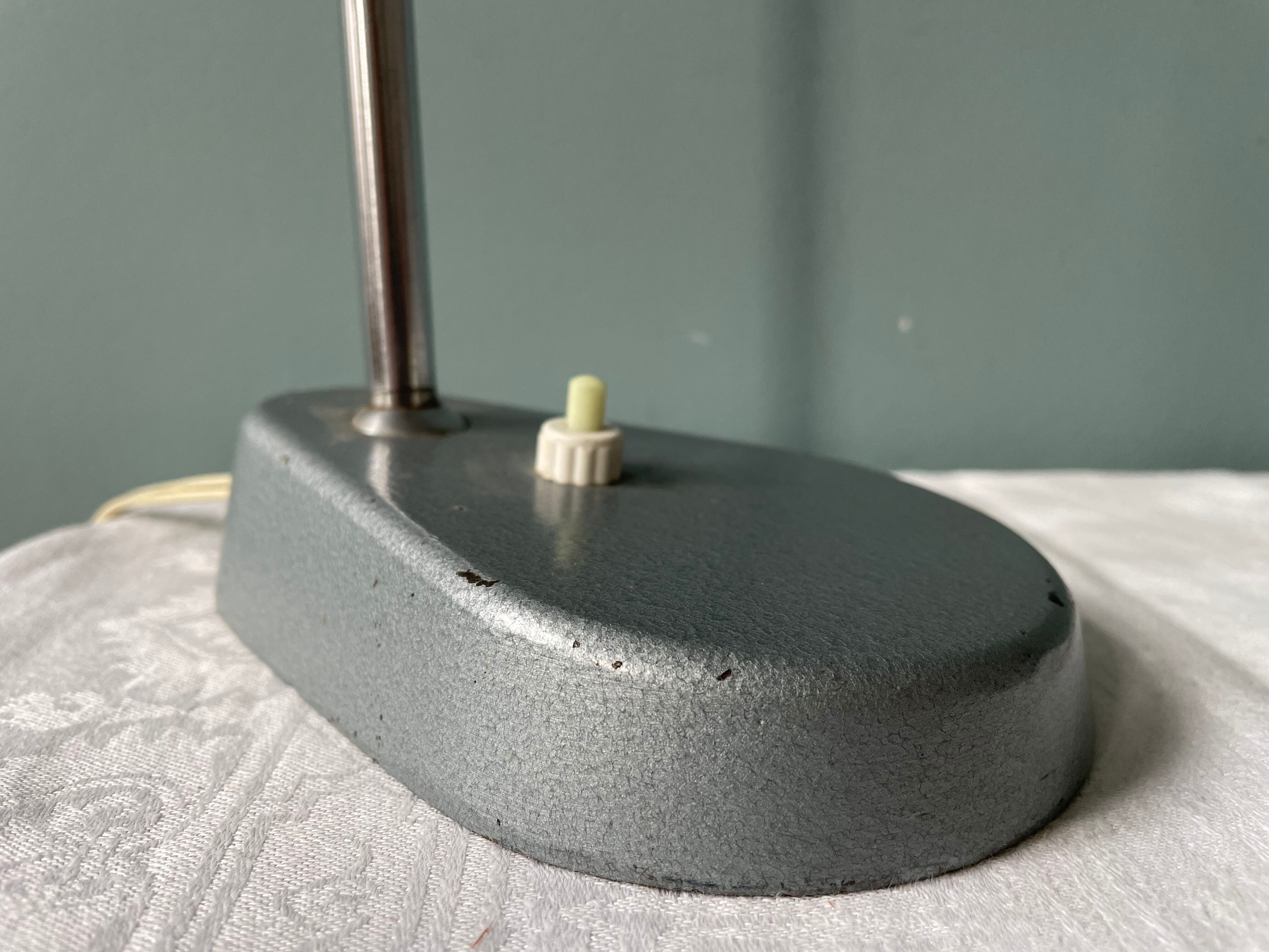 Vintage flexible desk lamp Aluminor 1960