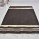 Vintage Anatolian Black Blanket Rug sku 1652