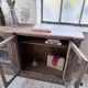 Enfilade vitrine chêne massif 1920